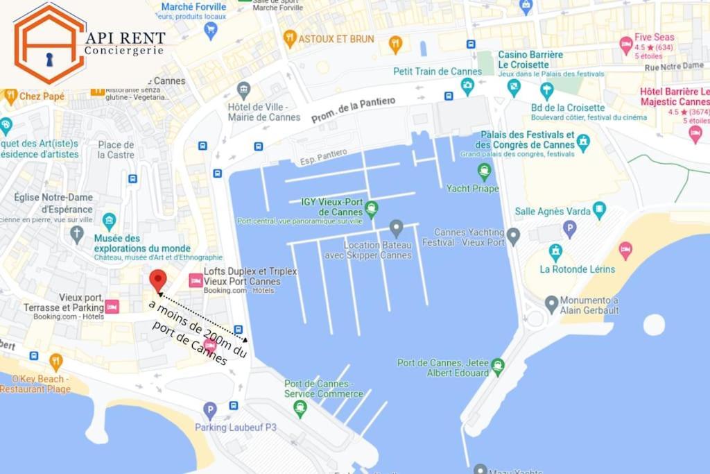 Le Clemenceau By Apirent #Cosy #200M Des Plages #Wifi Cannes Zewnętrze zdjęcie